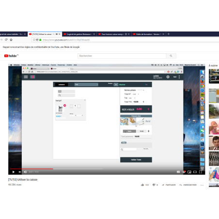 Test internet grille